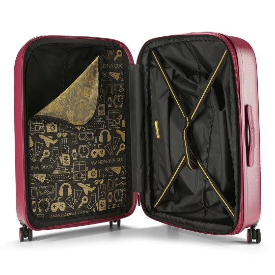 Mandarina Duck Logoduck + 4 wheels Trolley L 75 cm