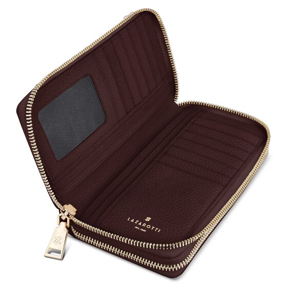 Lazarotti Bologna Leather Wallet RFID protection Leather 20 cm