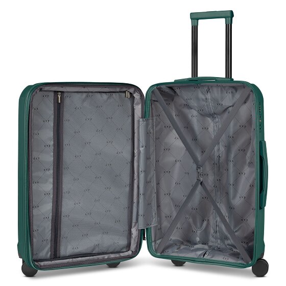 d&n South Dakota 4 wheels Suitcase set 3-piece with expansion pleat