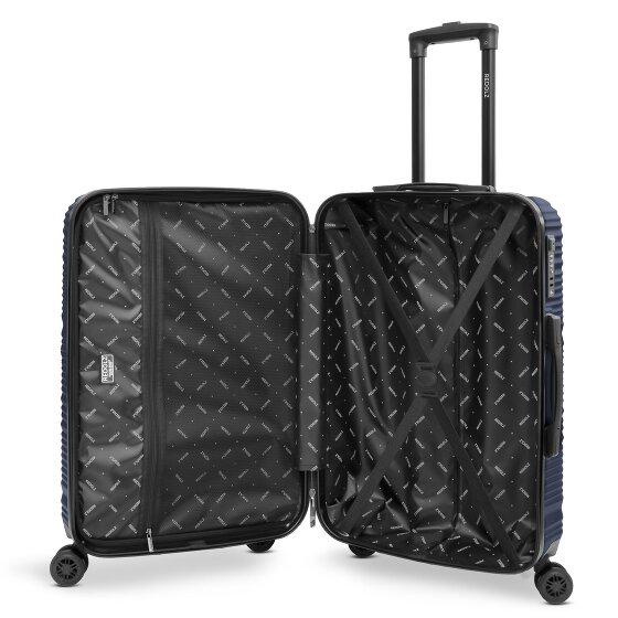 Redolz Essentials 16 3-SET 4 wheels Suitcase set 3-piece