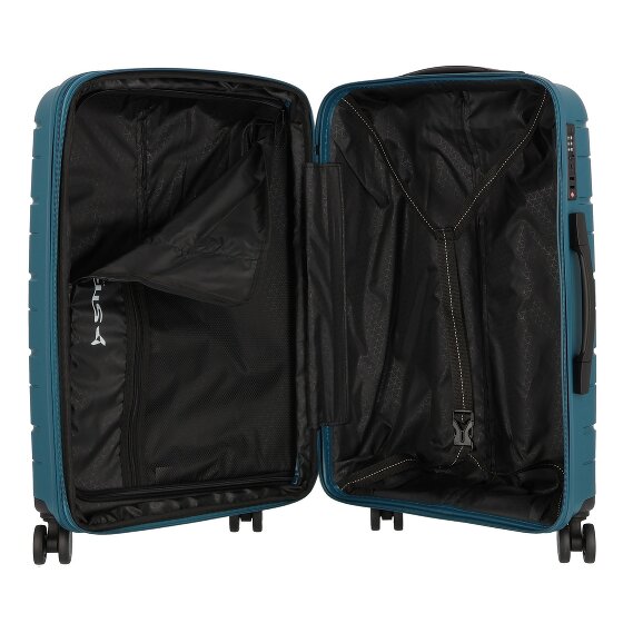 Polestream Strz by Asteroid 4 wheels Trolley M 64 cm with expansion pleat