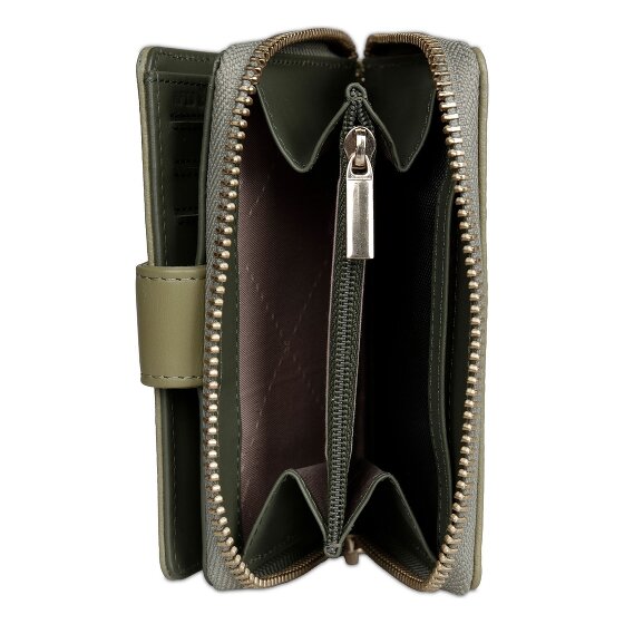 Bugatti Viola Wallet RFID protection Genuine Leather 12 cm