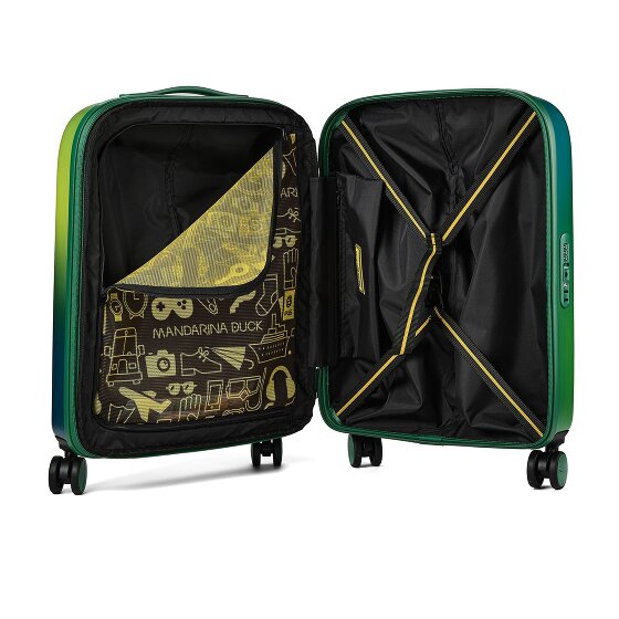 Mandarina Duck Logoduck + 4 wheels Cabin suitcase 55 cm Expandable