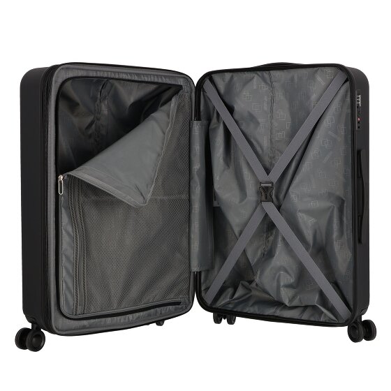 American Tourister Dynabelt 4 wheels Trolley 66 cm with expansion pleat