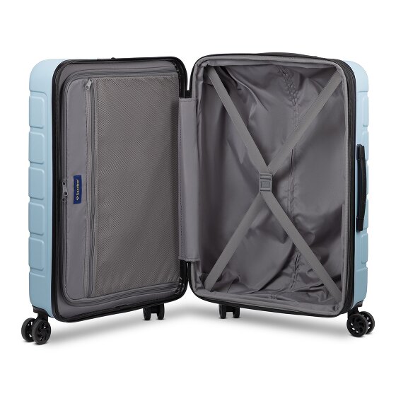 Saxoline Miami 4 wheels Trolley M 65 cm with expansion pleat