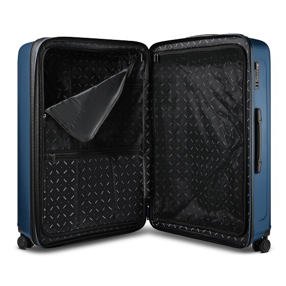 Redolz Essentials 14 4-wheel suitcase set + beauty case 4 pcs. with stretch fold