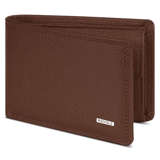 Redolz Leather Essentials QF small wallet RFID leather 10.5 cm