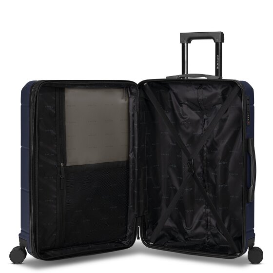 Police London 4 wheels Trolley 74 cm with expansion pleat