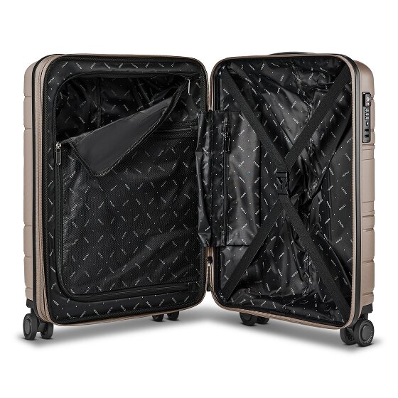 Redolz Essentials 11 4 wheels Cabin suitcase 55 cm Expandable