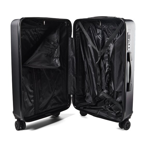 Nowi Grand Canaria Suitcase 4 wheels set 3pcs. with double-wheels