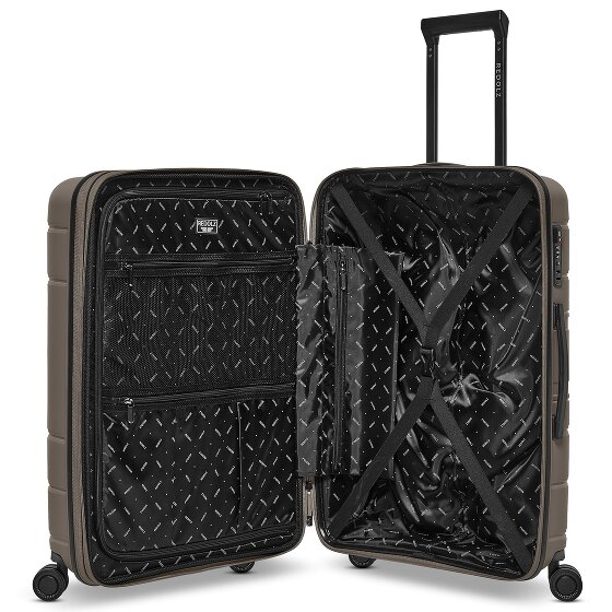 Redolz Essentials 11 4 wheels Suitcase set 3-piece with expansion pleat