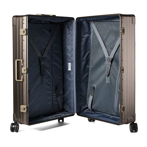 Aleon Traveler Macro 4-Wheel Aluminum Trolley, 77 cm