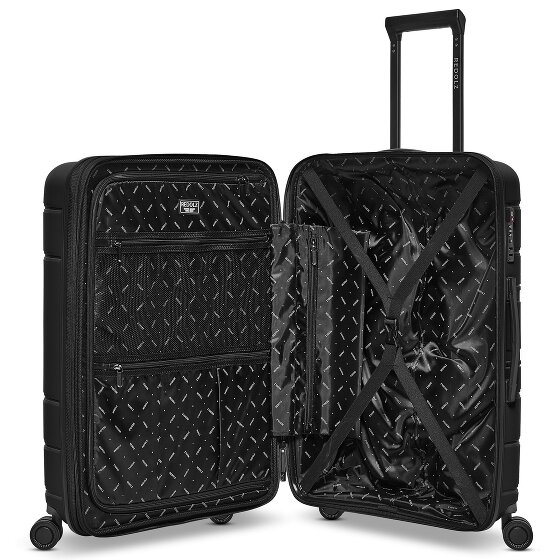Redolz Essentials 11 4 wheels Suitcase set 3-piece with expansion pleat