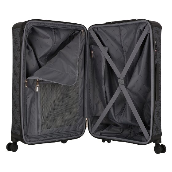 Guess Berta 4 wheels Trolley 77 cm with expansion pleat