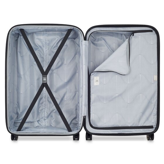 Delsey Paris Meteor 4 wheels Trolley L 78 cm with expansion pleat