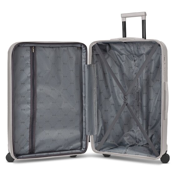 d&n South Dakota 4 wheels Trolley L 76 cm with expansion pleat