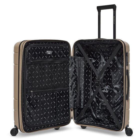 Redolz Essentials 11 4 wheels Suitcase set 3-piece with expansion pleat