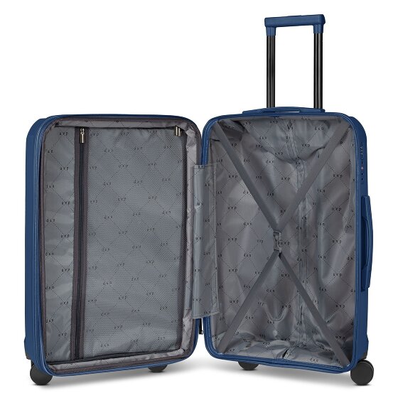 d&n South Dakota 4 wheels Suitcase set 3-piece with expansion pleat