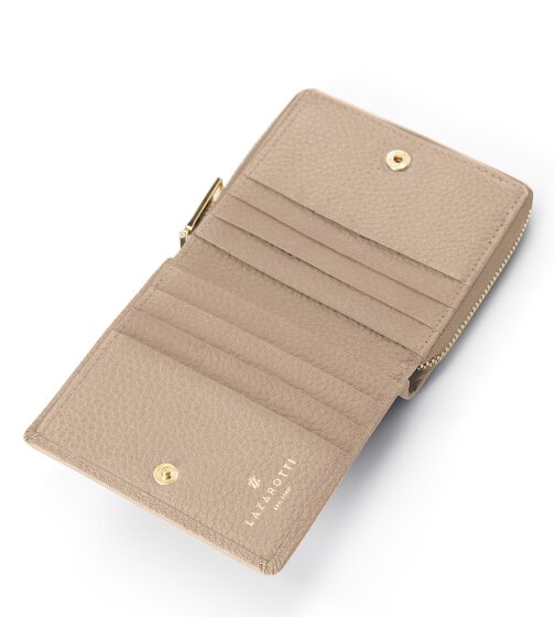 Lazarotti Bologna Leather Medium Zip-Around Wallet, Leather, 10 cm