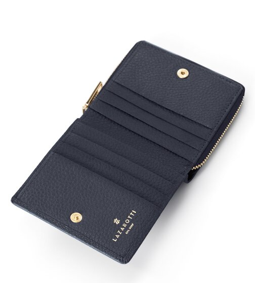 Lazarotti Bologna Leather Medium Zip-Around Wallet, Leather, 10 cm