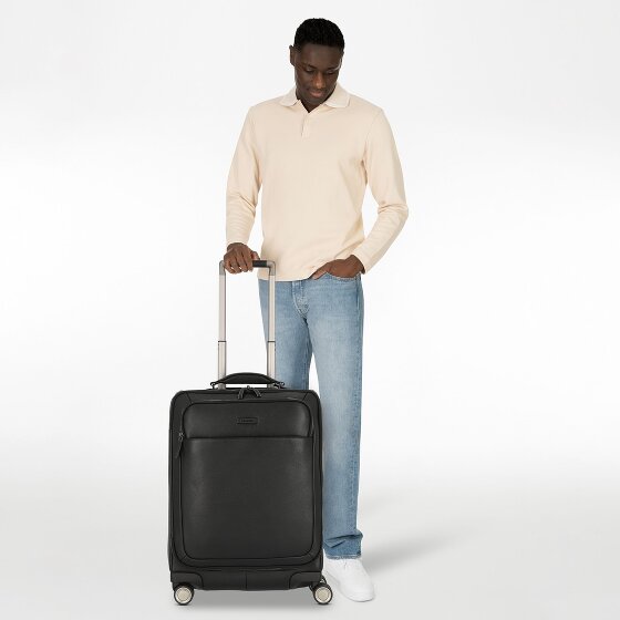 Piquadro Modus Special 4 wheels Trolley Leather 59 cm