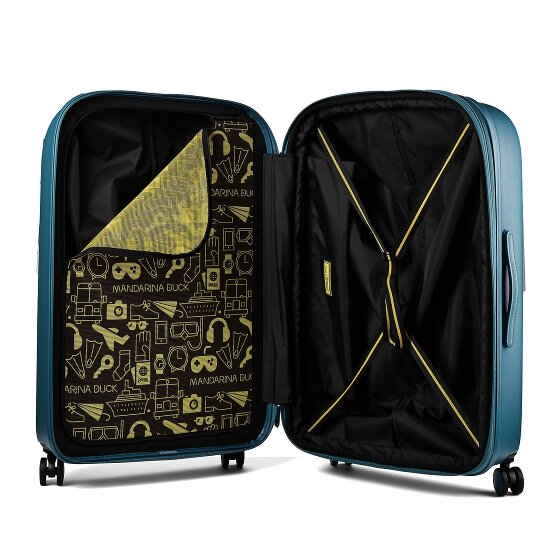 Mandarina Duck Logoduck + 4 wheels Trolley L 75 cm
