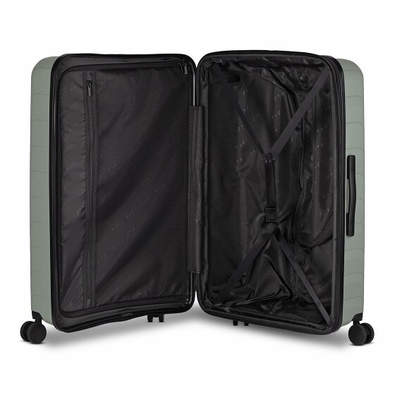 d&n Toronto 4 wheels Suitcase set 3-piece with expansion pleat