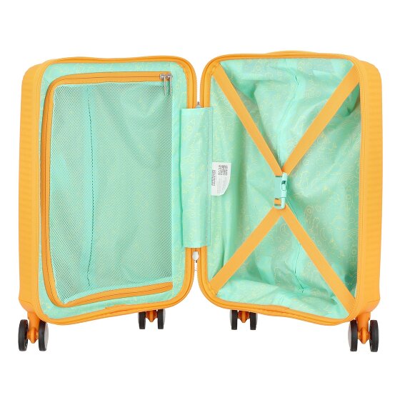 American Tourister soundbox mini 4 wheels Kids trolley 47 cm