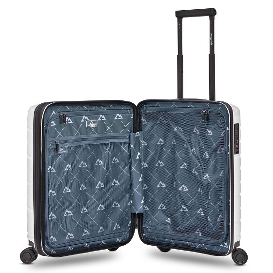 Bergpfeil Travel 4-wheeled cabin trolley S 55 cm with expansion pleat