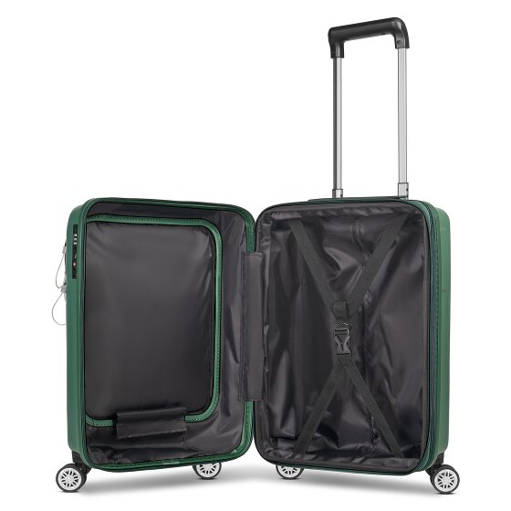 Bric's Cervia 2.0 4 wheels Cabin trolley S 55 cm Laptop compartment with expansion pleat