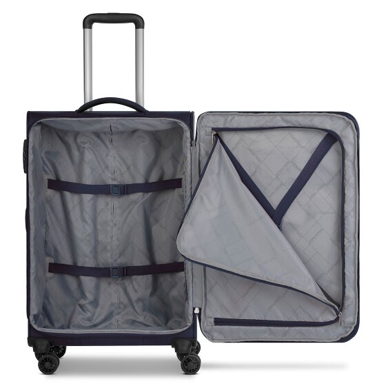 Worldpack Chicago 4 wheels Trolley M 67 cm with expansion pleat