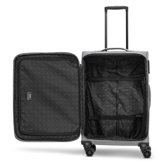 Redolz Essentials 12 THREE SET 4 wheels Suitcase set 3-piece with expansion pleat