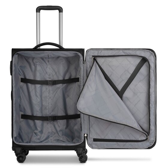 Worldpack Chicago 4 wheels Trolley M 67 cm with expansion pleat