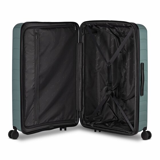 d&n Toronto 4 wheels Trolley L 75 cm with expansion pleat