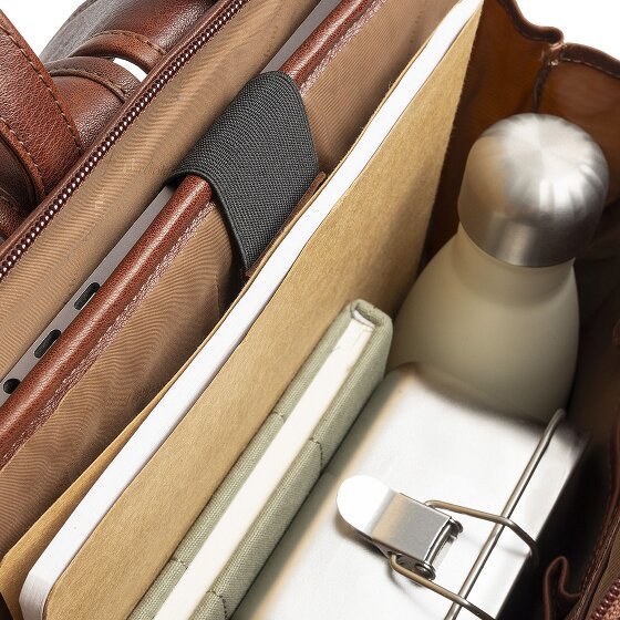 The Chesterfield Brand Rosverra Daypack Genuine Leather 33 cm Laptop compartment