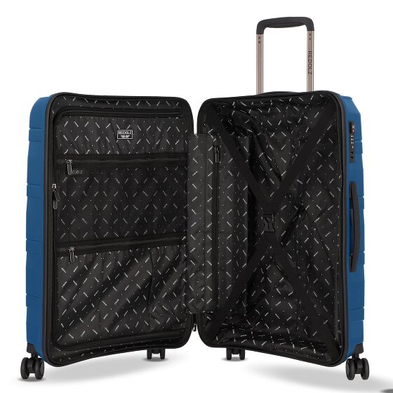 Redolz Essentials 10 3-SET 4 wheels Suitcase set 3-piece
