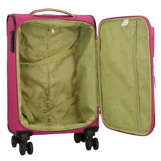 d&n Travel Line 6754 4 Roll Cabin Trolley 55 cm