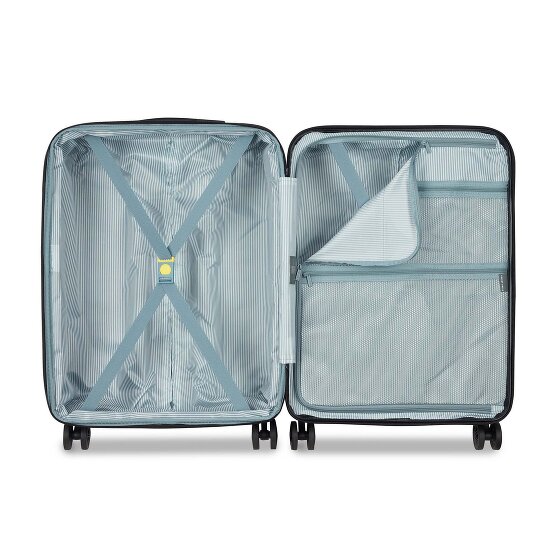 Delsey Paris Meteor 4 wheels Suitcase set 3-piece Expandable