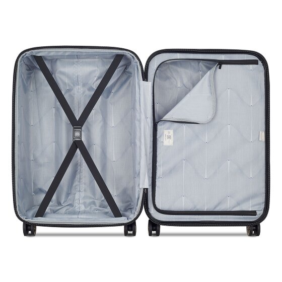 Delsey Paris Meteor 4 wheels Suitcase set 3-piece Expandable