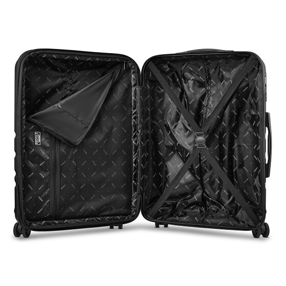Redolz Pro ABS Medium+ 4 wheels Trolley 65 cm Expandable