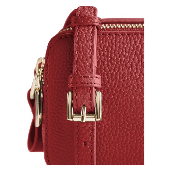Lazarotti Bologna Leather Shoulder Bag Camera-Bag Leather Double-Zip 18 cm