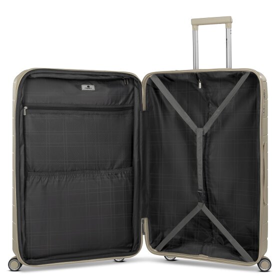 Franky London 4 wheels Trolley L 74 cm with expansion pleat