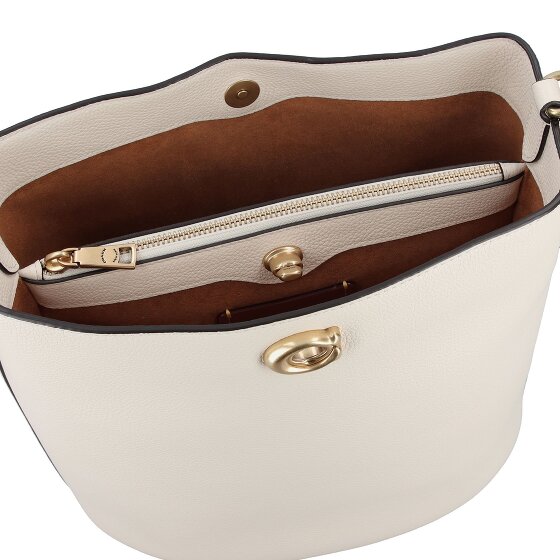 Coach Willow Shoulder Bag Leather 27 cm