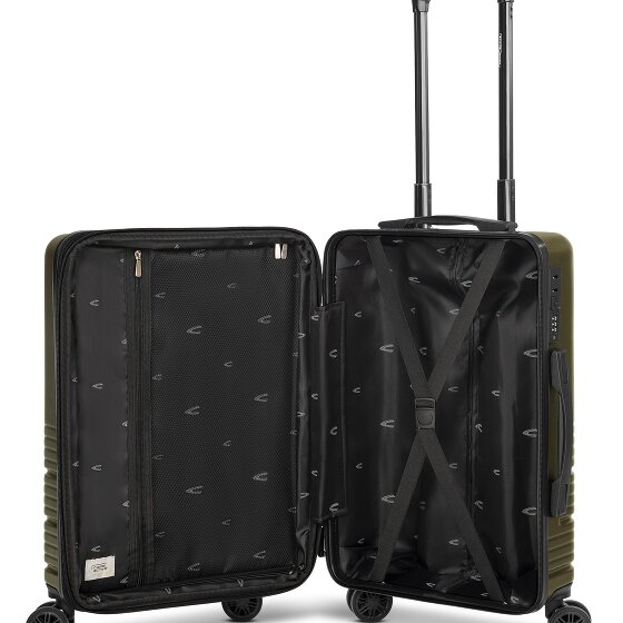 camel active Hanoi 4 wheels Cabin trolley S 55 cm with expansion pleat