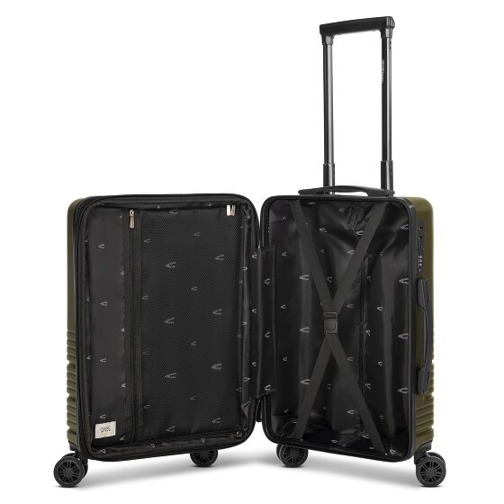 camel active Hanoi 4 wheels Cabin trolley S 56 cm with expansion pleat