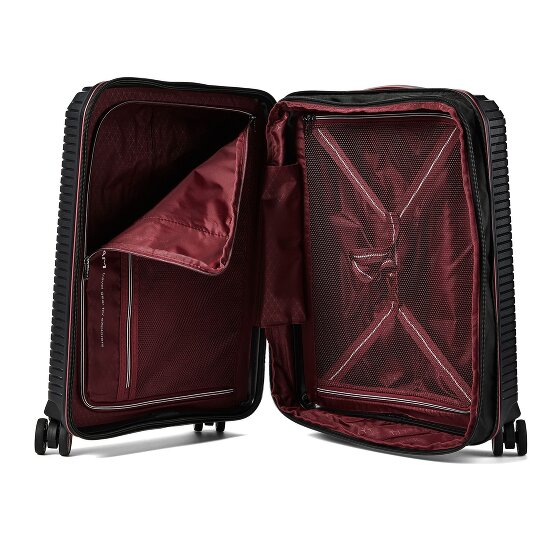 Polestream Paris 4 wheels Cabin trolley 55 cm with expansion pleat