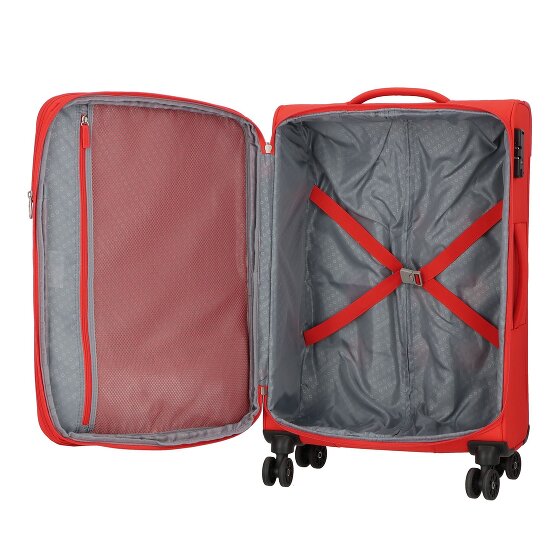 American Tourister Deep Dive 4 wheels Suitcase set 3-piece with expansion pleat