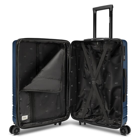 camel active Hanoi 4 wheels Suitcase set 3-piece with expansion pleat