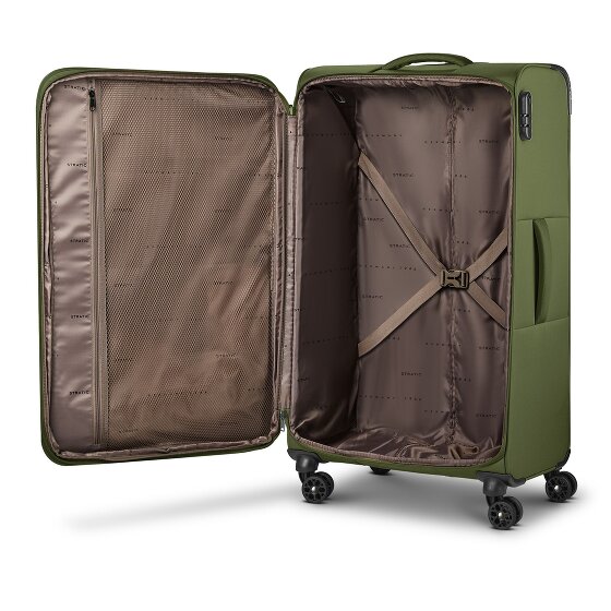 Stratic taska 4 wheels Trolley L 76 cm Expandable