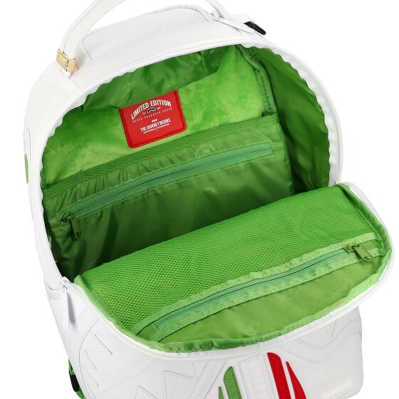 Sprayground Italy Racing Stripes White Daypack 46 cm Laptop compartment